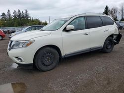 Nissan salvage cars for sale: 2015 Nissan Pathfinder S