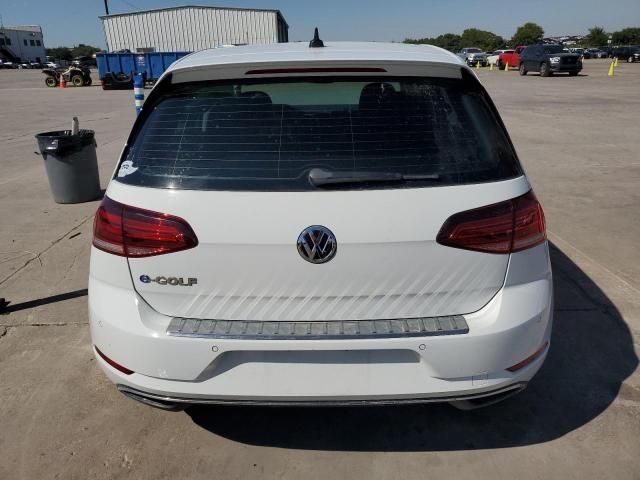 2019 Volkswagen E-GOLF SEL Premium