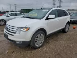 Salvage cars for sale at Elgin, IL auction: 2010 Ford Edge Limited