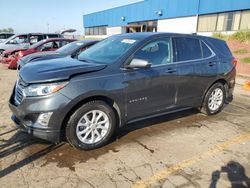 Salvage cars for sale at Woodhaven, MI auction: 2019 Chevrolet Equinox LT