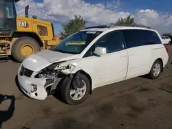 Nissan Quest salvage cars for sale: 2005 Nissan Quest S