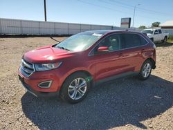 Salvage cars for sale at Rapid City, SD auction: 2016 Ford Edge SEL