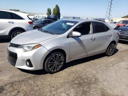 Salvage cars for sale at Hayward, CA auction: 2015 Toyota Corolla L