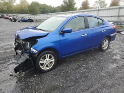 Salvage cars for sale at Grantville, PA auction: 2015 Nissan Versa S