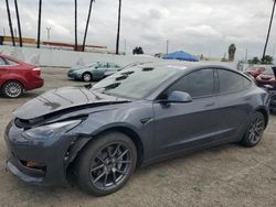 Salvage cars for sale at Van Nuys, CA auction: 2023 Tesla Model 3