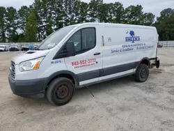 Salvage cars for sale at Harleyville, SC auction: 2016 Ford Transit T-250