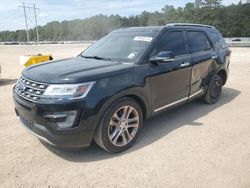 Salvage cars for sale at Greenwell Springs, LA auction: 2016 Ford Explorer Limited