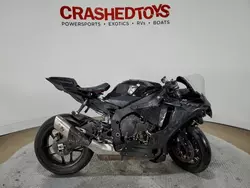 Salvage motorcycles for sale at Dallas, TX auction: 2018 Yamaha YZFR1 C