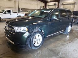 Salvage cars for sale at Avon, MN auction: 2011 Dodge Durango Crew