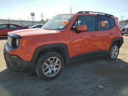 Salvage cars for sale at Dyer, IN auction: 2018 Jeep Renegade Latitude