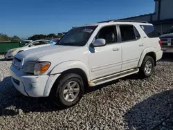 Toyota Sequoia salvage cars for sale: 2007 Toyota Sequoia SR5