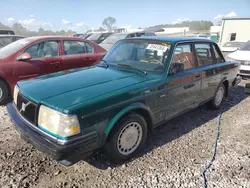 Salvage cars for sale at Hueytown, AL auction: 1992 Volvo 240 Base