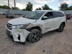 Toyota salvage cars for sale: 2019 Toyota Highlander LE