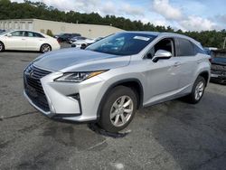 Salvage cars for sale at Exeter, RI auction: 2016 Lexus RX 350 Base