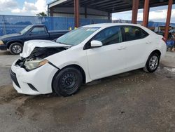 Salvage cars for sale at Riverview, FL auction: 2014 Toyota Corolla L