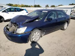 2003 Honda Accord LX en venta en Sacramento, CA