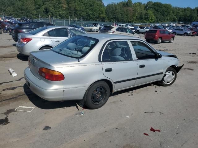 2002 Chevrolet GEO Prizm Base