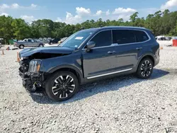 Salvage cars for sale at Houston, TX auction: 2024 KIA Telluride SX