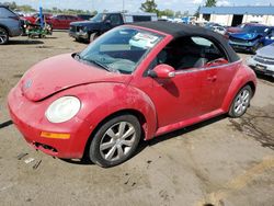 Volkswagen salvage cars for sale: 2008 Volkswagen New Beetle Convertible S