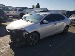 Toyota salvage cars for sale: 2017 Toyota Corolla L