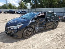 Salvage cars for sale at Midway, FL auction: 2017 Chevrolet Cruze LS