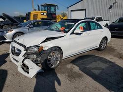 Mercedes-Benz salvage cars for sale: 2016 Mercedes-Benz C 300 4matic