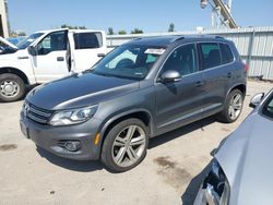 Salvage cars for sale at Kansas City, KS auction: 2014 Volkswagen Tiguan S