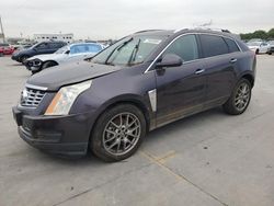 Salvage cars for sale at Grand Prairie, TX auction: 2015 Cadillac SRX Luxury Collection