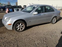 Mercedes-Benz salvage cars for sale: 2002 Mercedes-Benz C 240