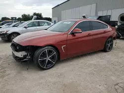 Salvage cars for sale at Apopka, FL auction: 2019 BMW 430I Gran Coupe