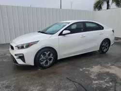 Salvage cars for sale at Riverview, FL auction: 2021 KIA Forte FE