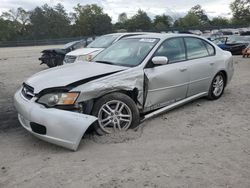 Subaru salvage cars for sale: 2005 Subaru Legacy 2.5I