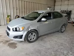 Salvage cars for sale at Abilene, TX auction: 2013 Chevrolet Sonic LT