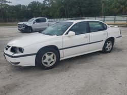 Salvage cars for sale from Copart Fort Pierce, FL: 2001 Chevrolet Impala LS