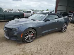 Salvage cars for sale at Houston, TX auction: 2022 Chevrolet Camaro LT1