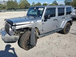 Vehiculos salvage en venta de Copart Madisonville, TN: 2013 Jeep Wrangler Unlimited Sahara