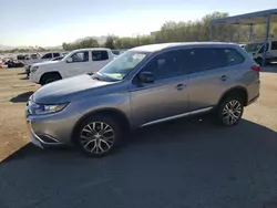 Salvage cars for sale at Las Vegas, NV auction: 2017 Mitsubishi Outlander ES