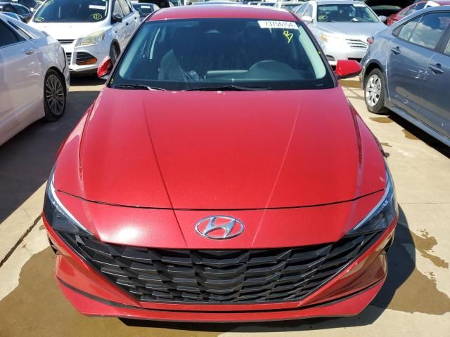 2023 Hyundai Elantra Blue