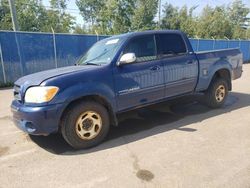 Salvage trucks for sale at Moncton, NB auction: 2005 Toyota Tundra Double Cab SR5