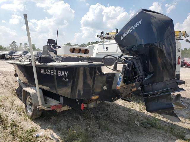 2000 Blaze Boat With Trailer