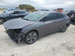 Salvage cars for sale at Taylor, TX auction: 2018 Honda Clarity Touring