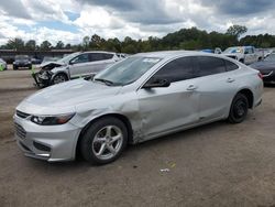 Salvage cars for sale at Florence, MS auction: 2018 Chevrolet Malibu LS