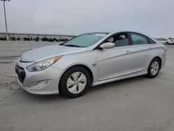 Salvage cars for sale at Wilmer, TX auction: 2015 Hyundai Sonata Hybrid