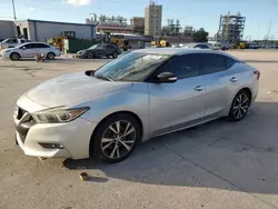 Salvage cars for sale at New Orleans, LA auction: 2017 Nissan Maxima 3.5S