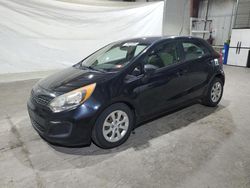 Salvage cars for sale at North Billerica, MA auction: 2013 KIA Rio LX