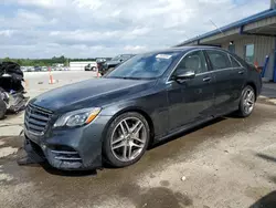 Salvage cars for sale at Memphis, TN auction: 2018 Mercedes-Benz S 560 4matic