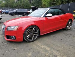 Audi salvage cars for sale: 2010 Audi S5 Premium Plus