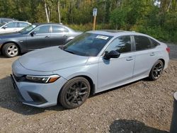 Salvage cars for sale at Cookstown, ON auction: 2022 Honda Civic Sport