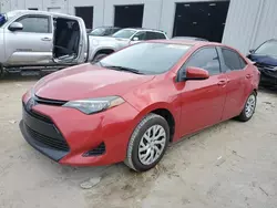 2018 Toyota Corolla L en venta en Jacksonville, FL