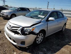 Salvage cars for sale at Elgin, IL auction: 2011 Toyota Corolla Base